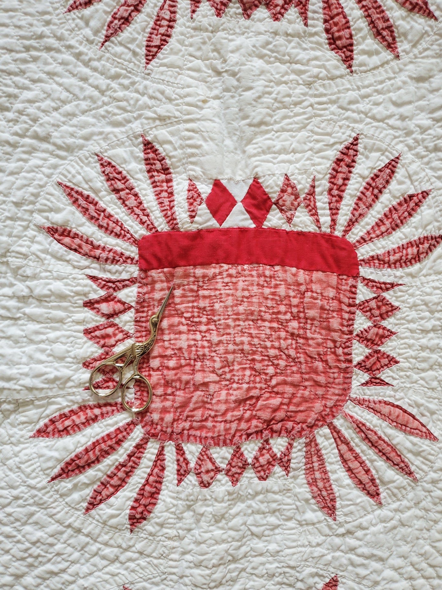 Hand Pieced Antique Quilt