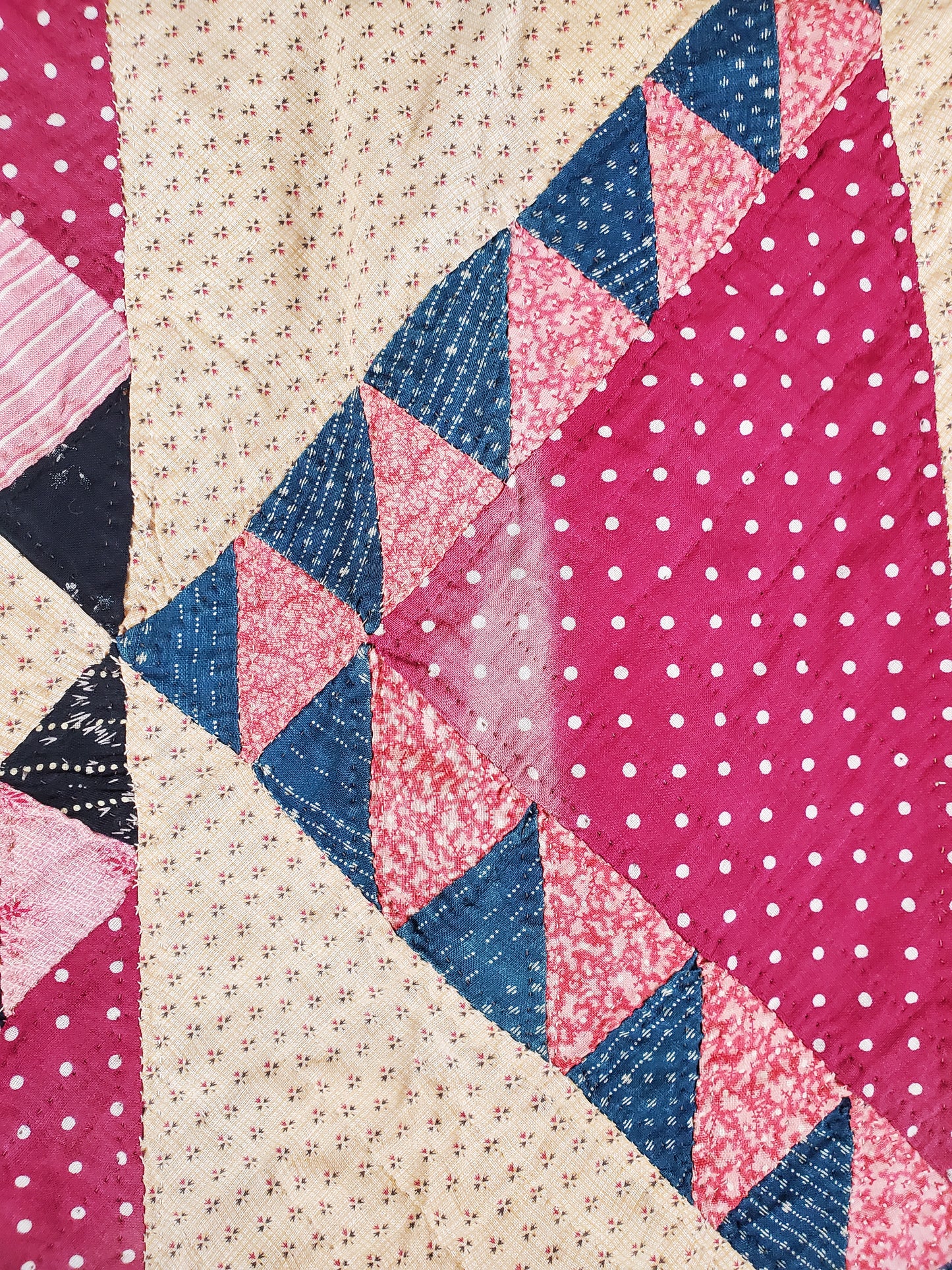 Calico Antique Quilt
