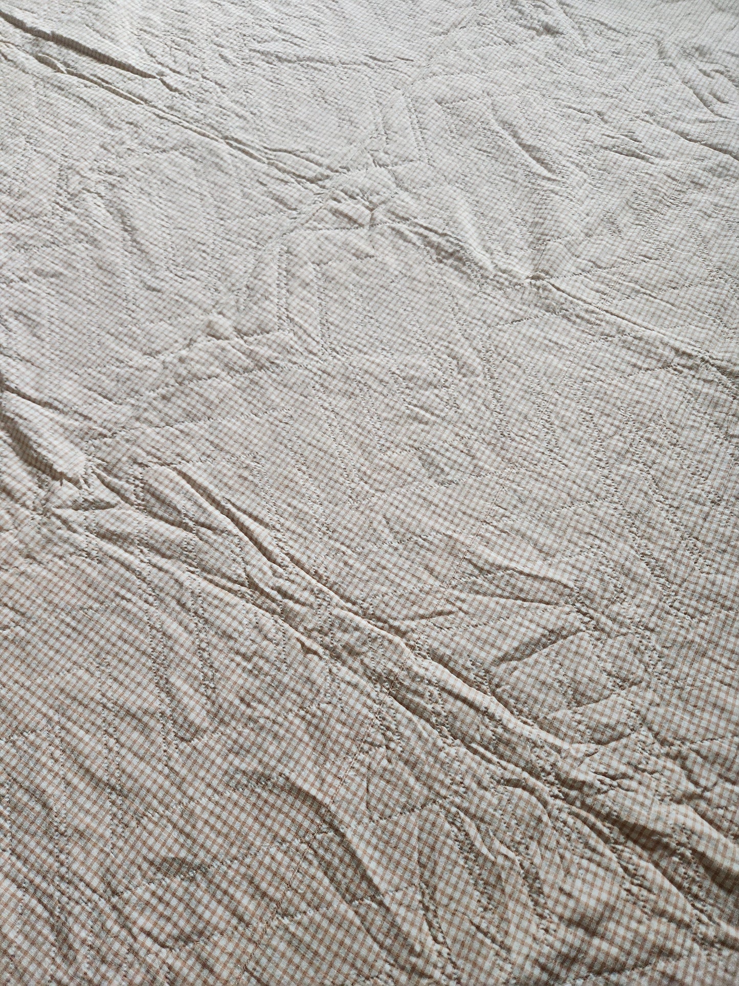 1 of 2, Antique Pennsylvania Style Calico Quilt