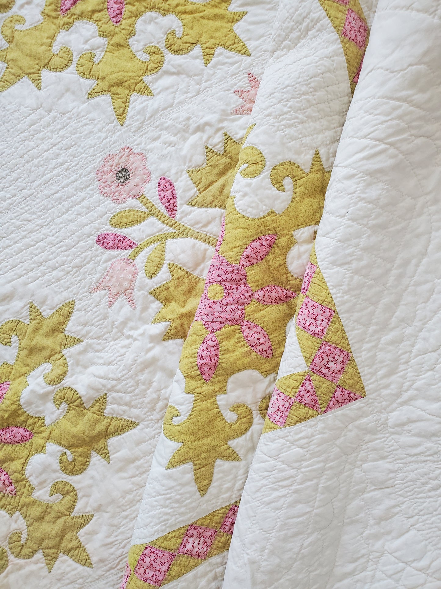 19th Cent Applique Quilt