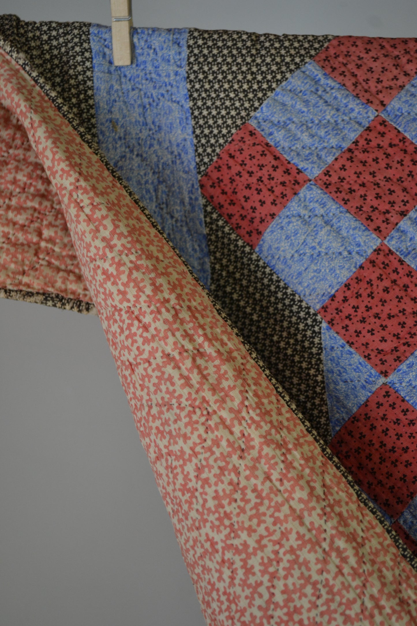 Antique Patchwork Quilt ca 1890