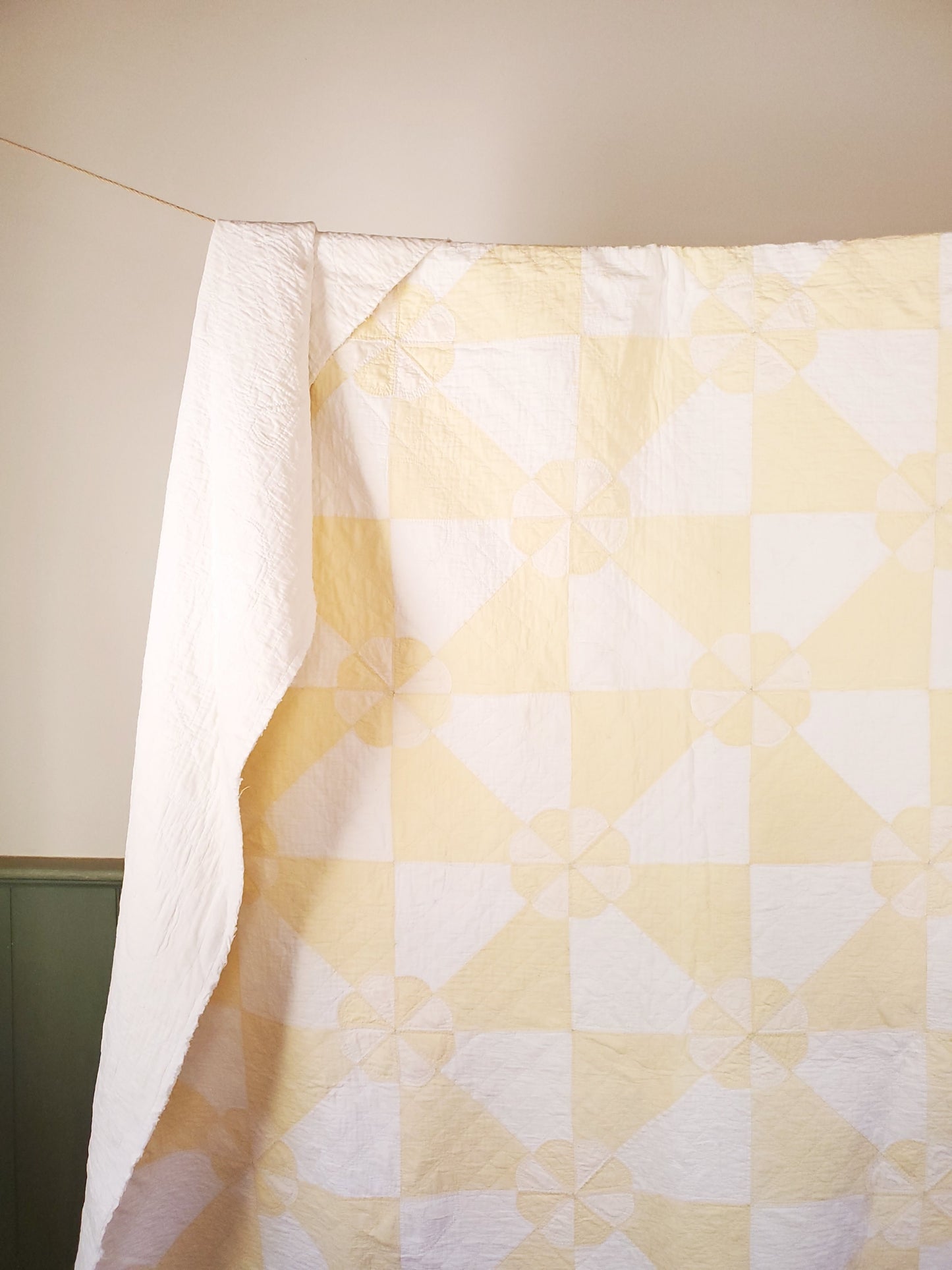 Hearts & Gizzards Vintage Quilt c1930