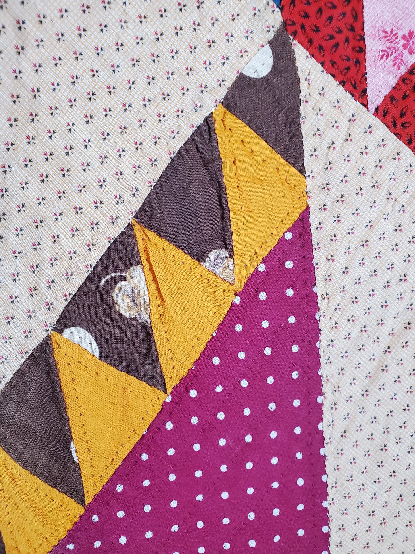 Calico Antique Quilt