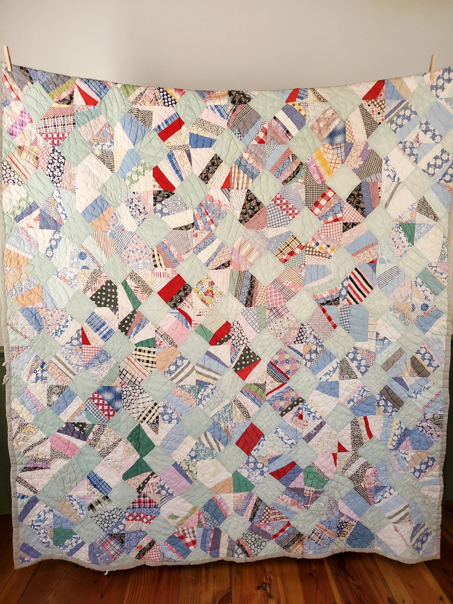 Vintage Patchwork Quilt c1930