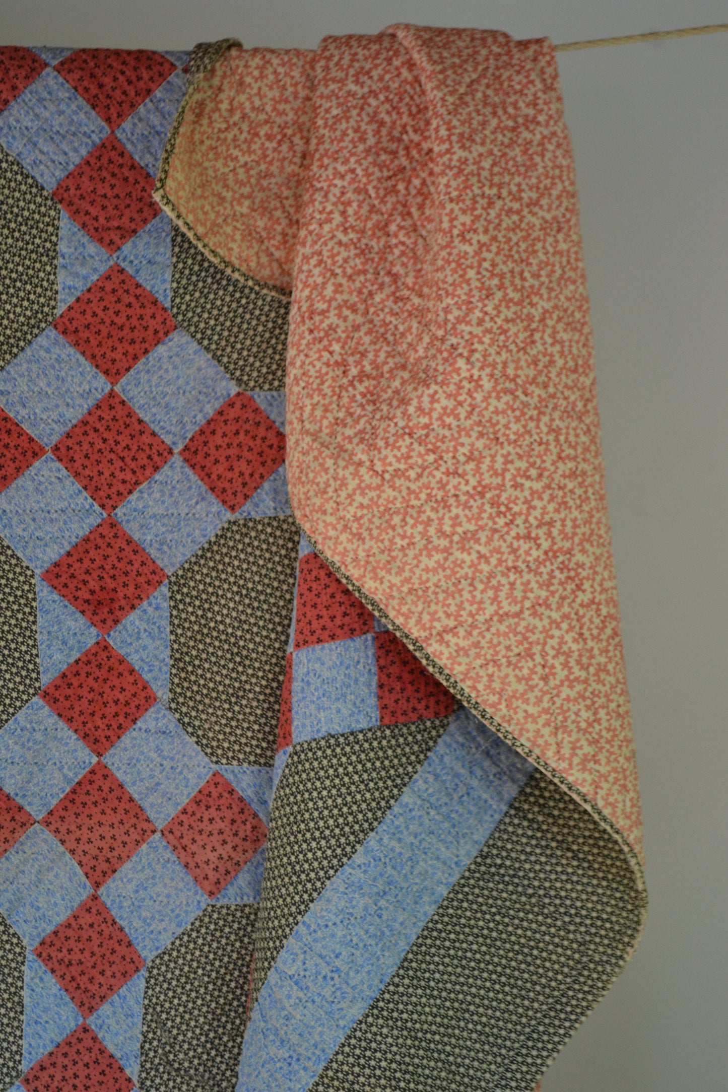 Antique Patchwork Quilt ca 1890