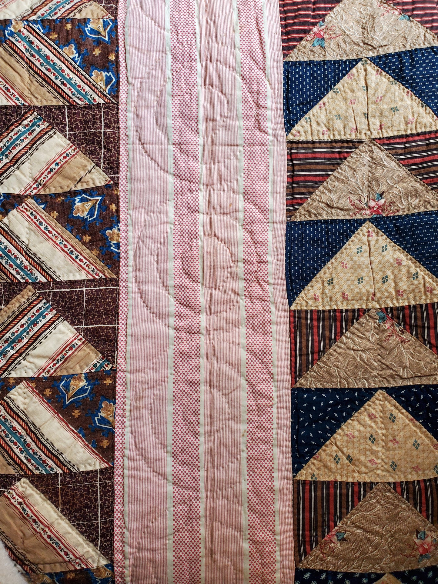 19th Century Flying Geese Quilt