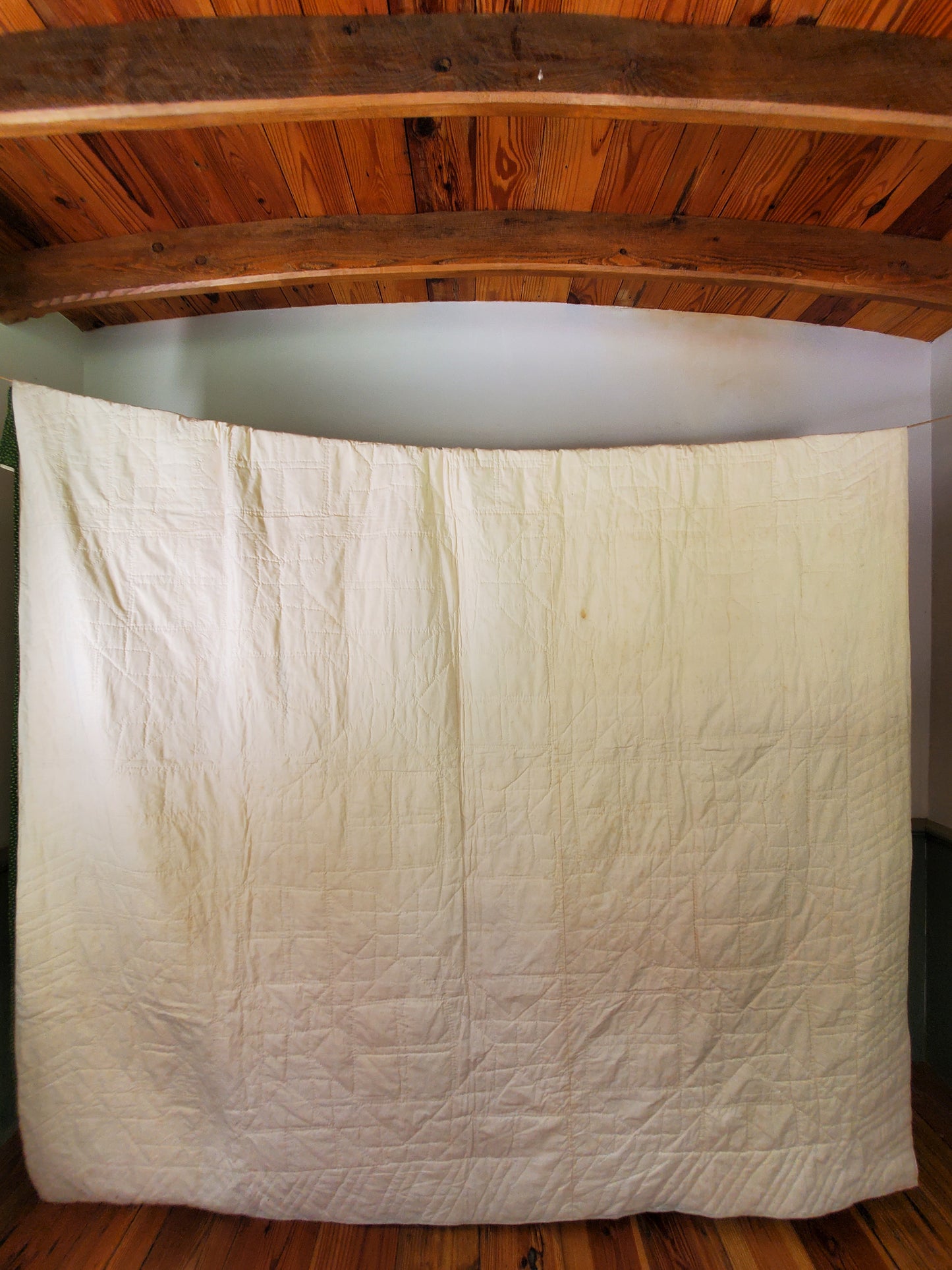 Square in a Square Antique Quilt