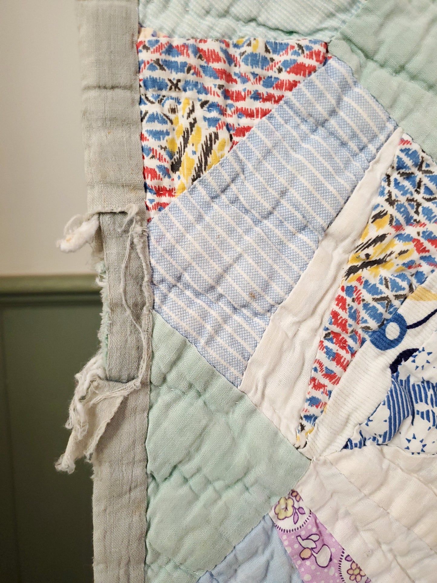 Vintage Patchwork Quilt c1930