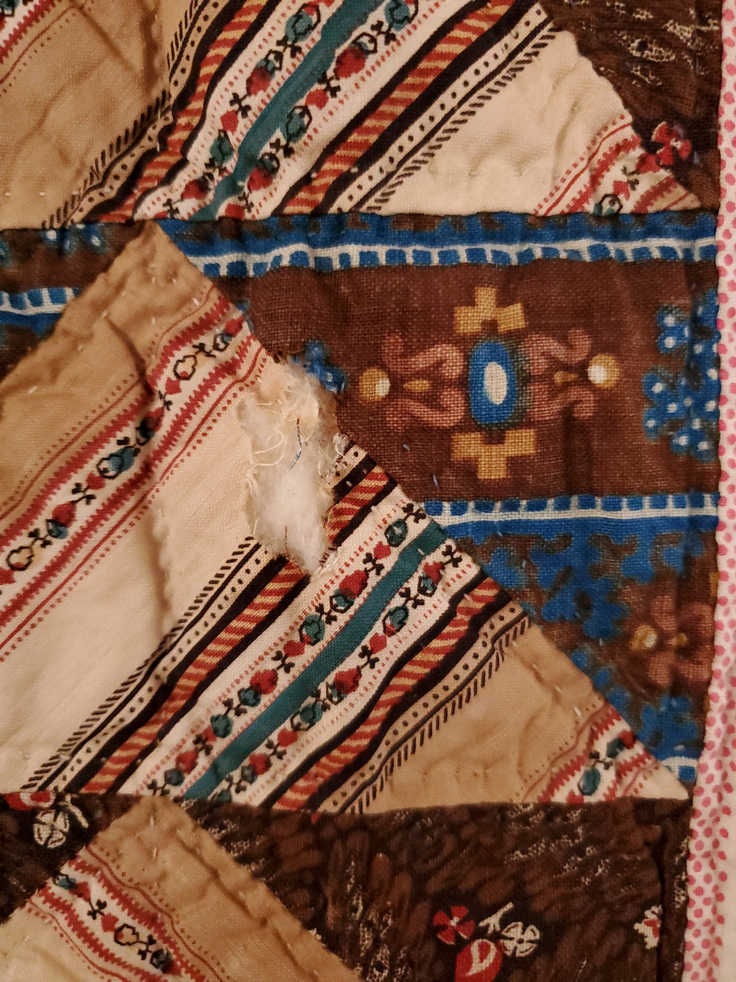 19th Century Flying Geese Quilt