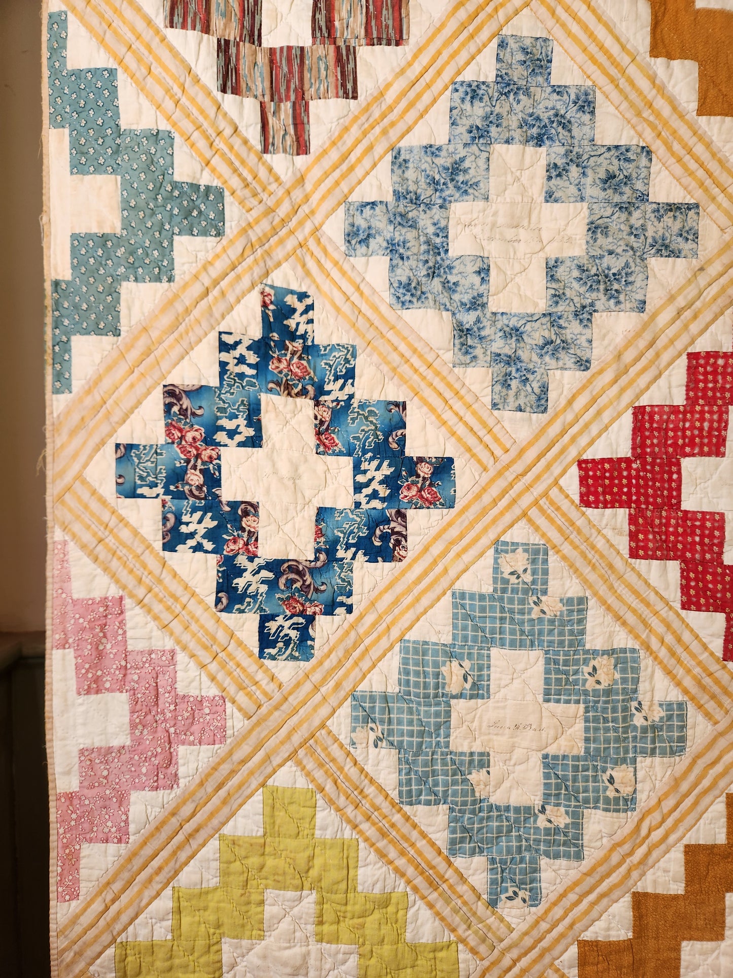 Antique Album Quilt c1855