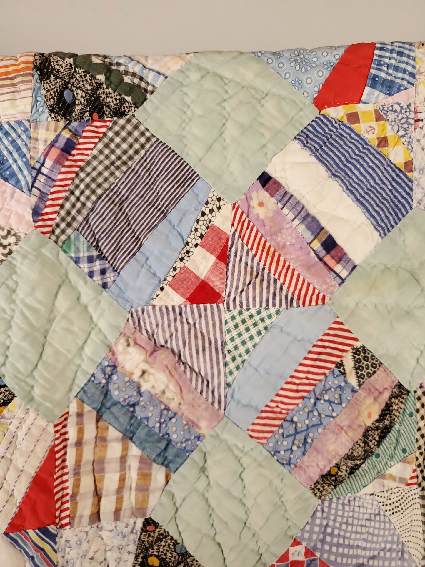 Vintage Patchwork Quilt c1930