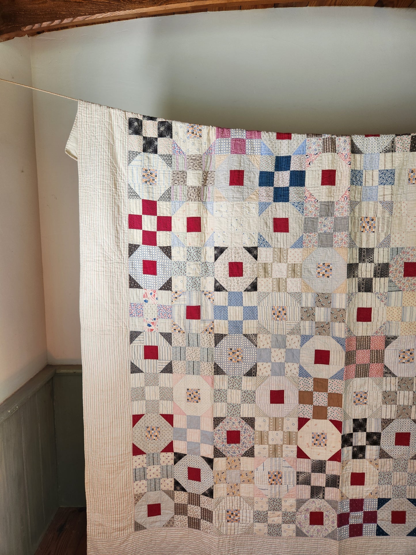 Antique Patchwork Quilt ca 1900