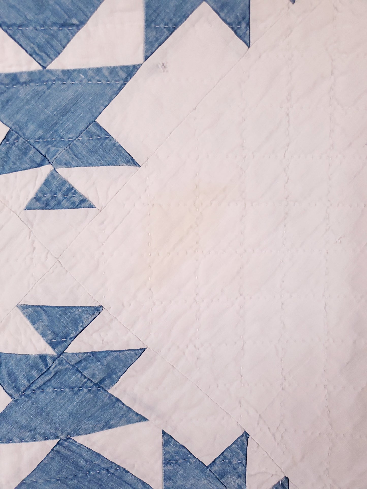 Blue & White Antique Quilt