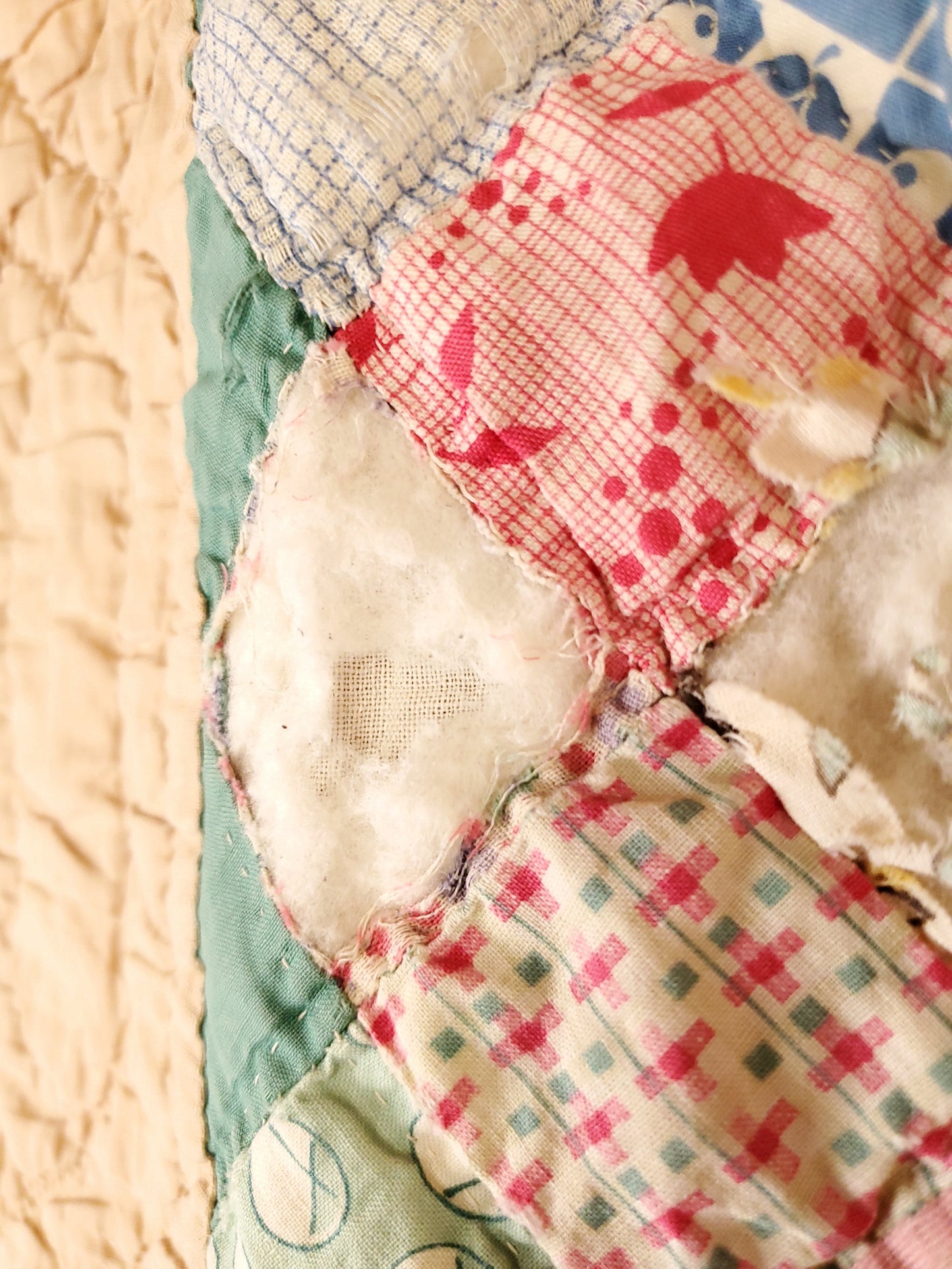 Patchwork Bar Quilt c1930