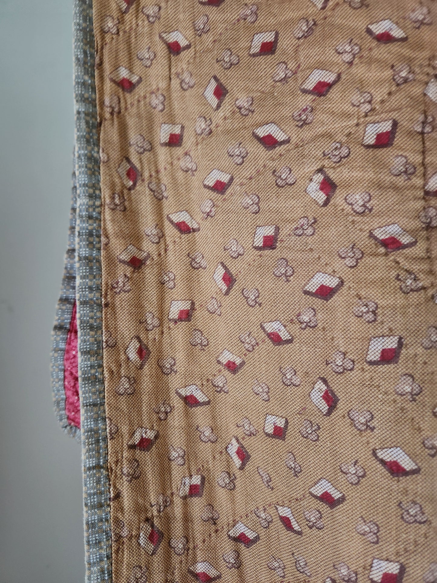 19th Century Pink Patchwork Quilt