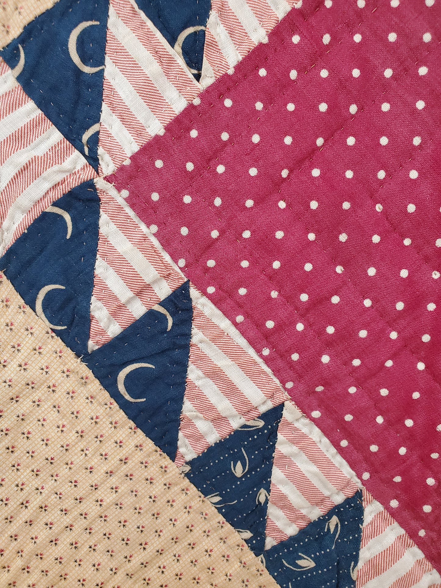 Calico Antique Quilt