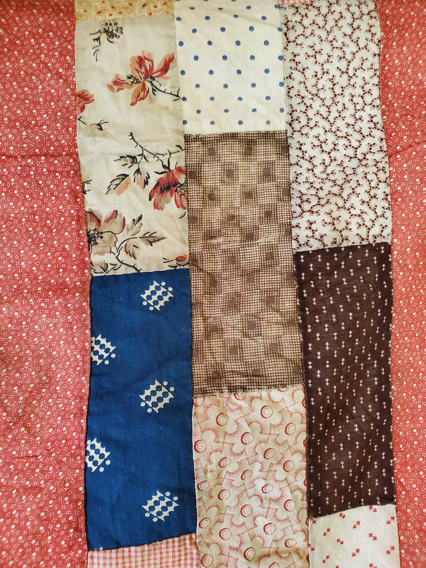 19th Century Quilt Top Fragment