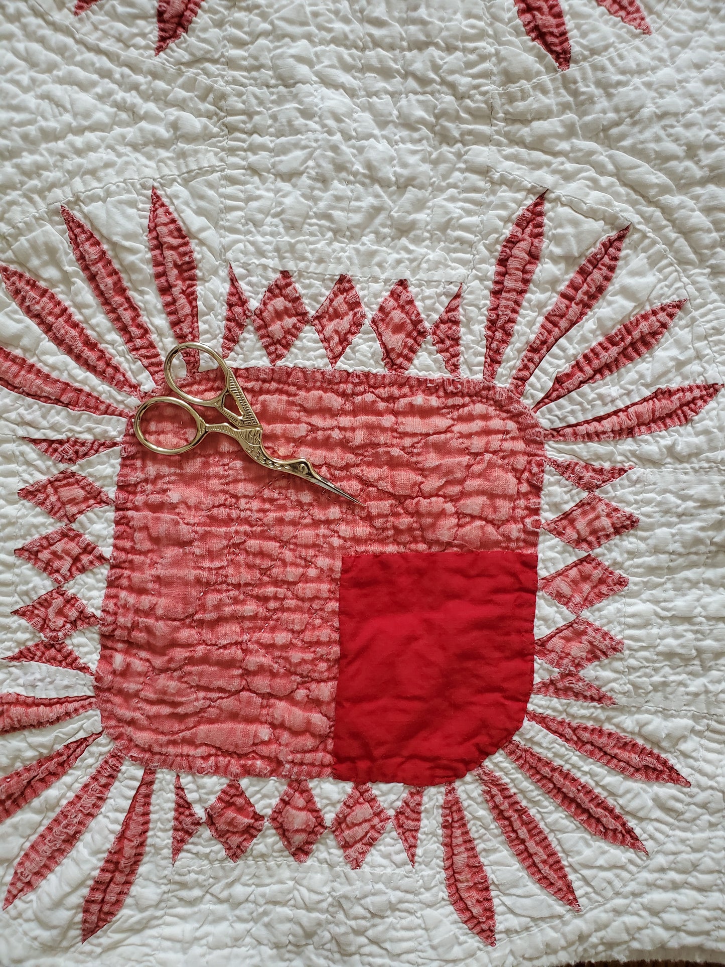Hand Pieced Antique Quilt