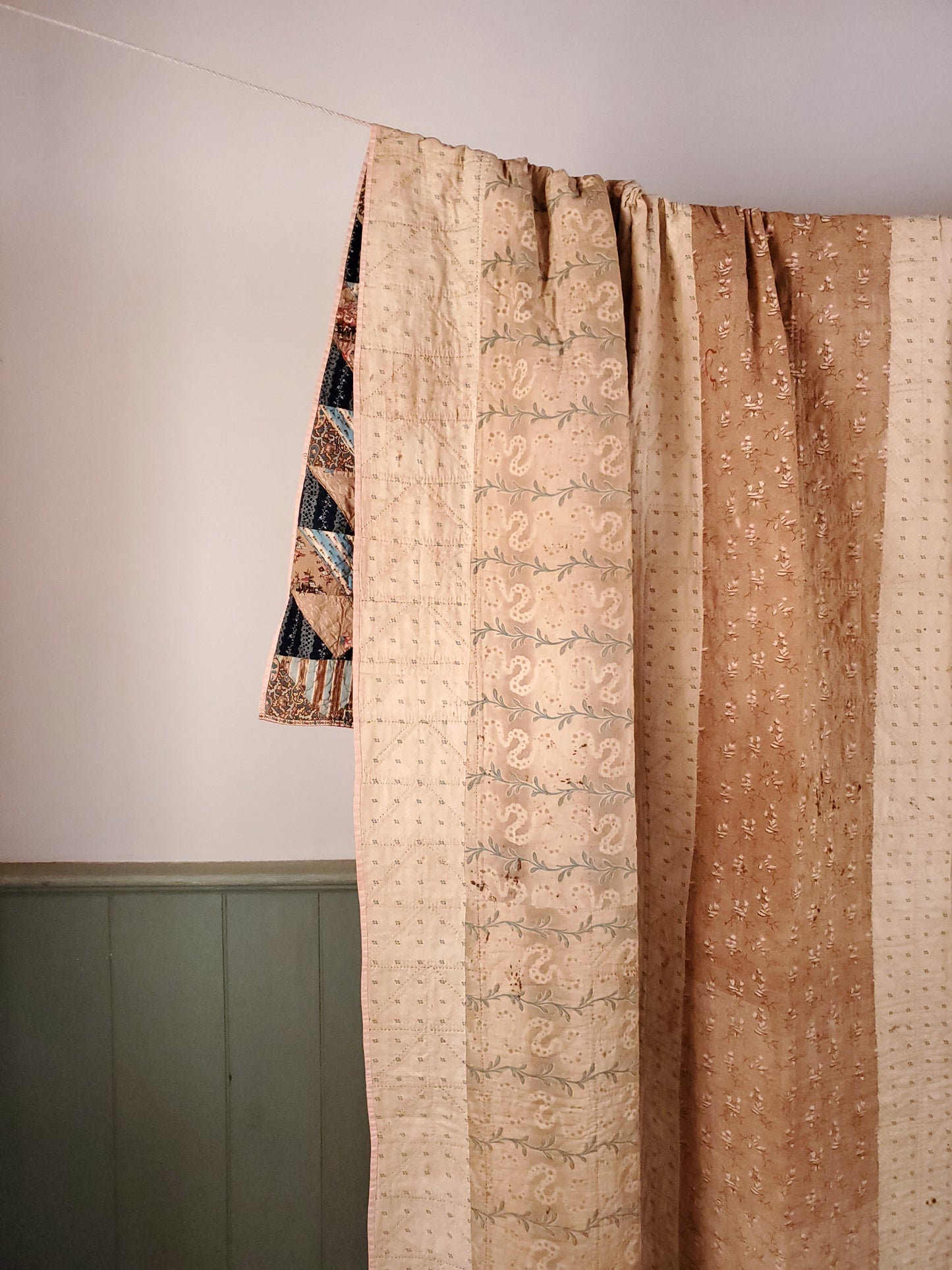 19th Century Flying Geese Quilt