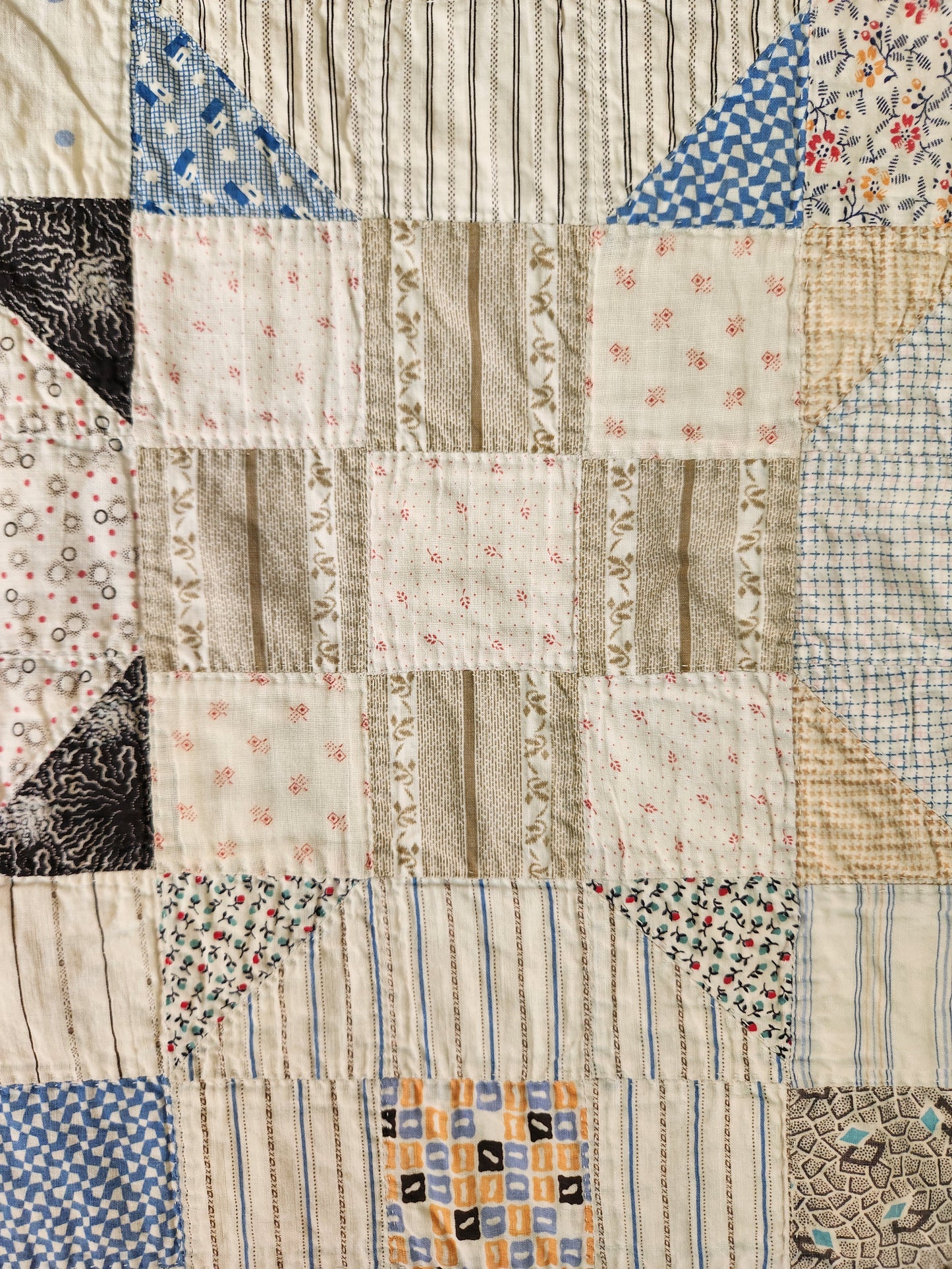 Antique Patchwork Quilt ca 1900