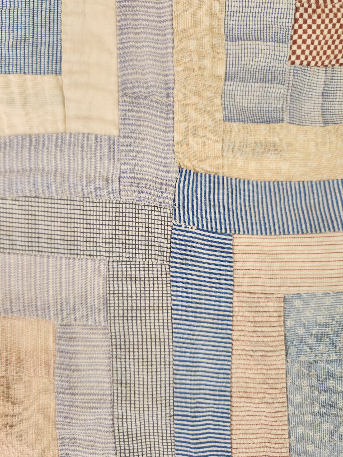 Antique Log Cabin Quilt