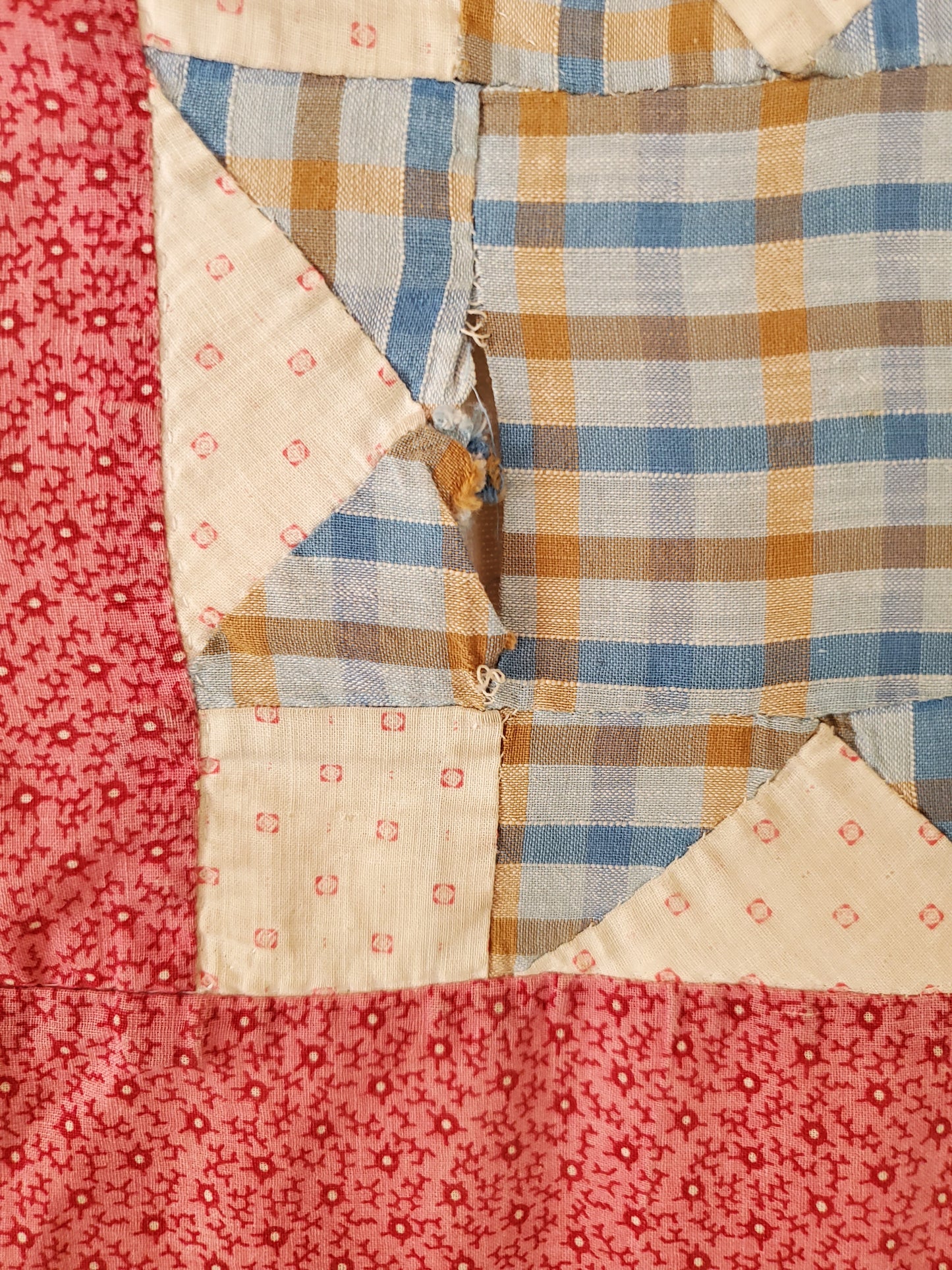 Antique Patchwork Star Quilt