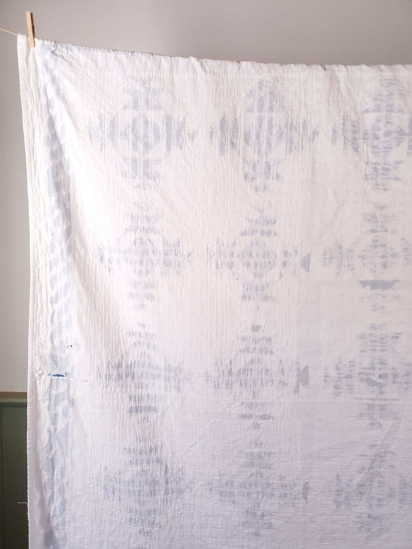 Blue & White Antique Quilt