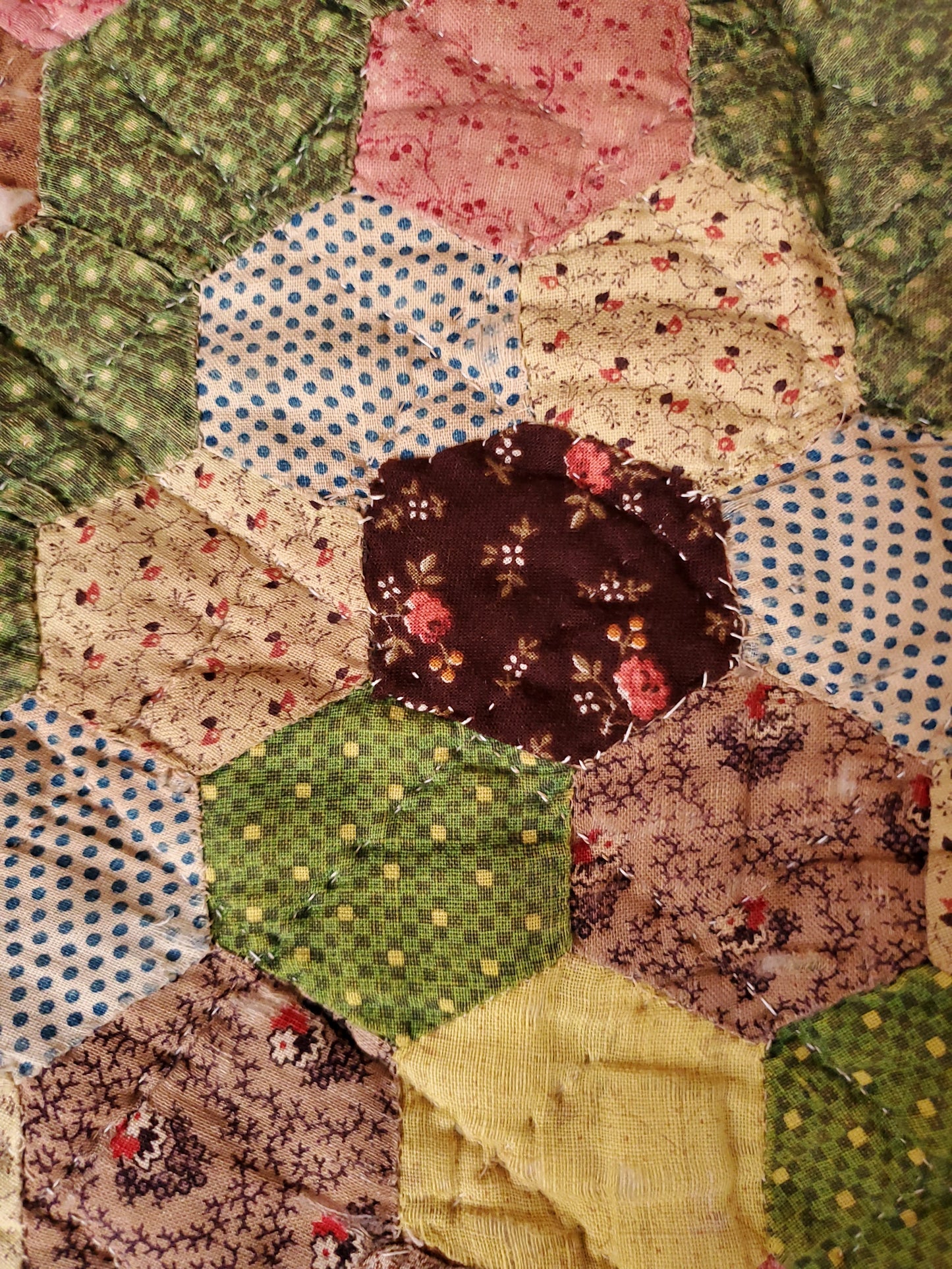 Hexagon Flower Quilt