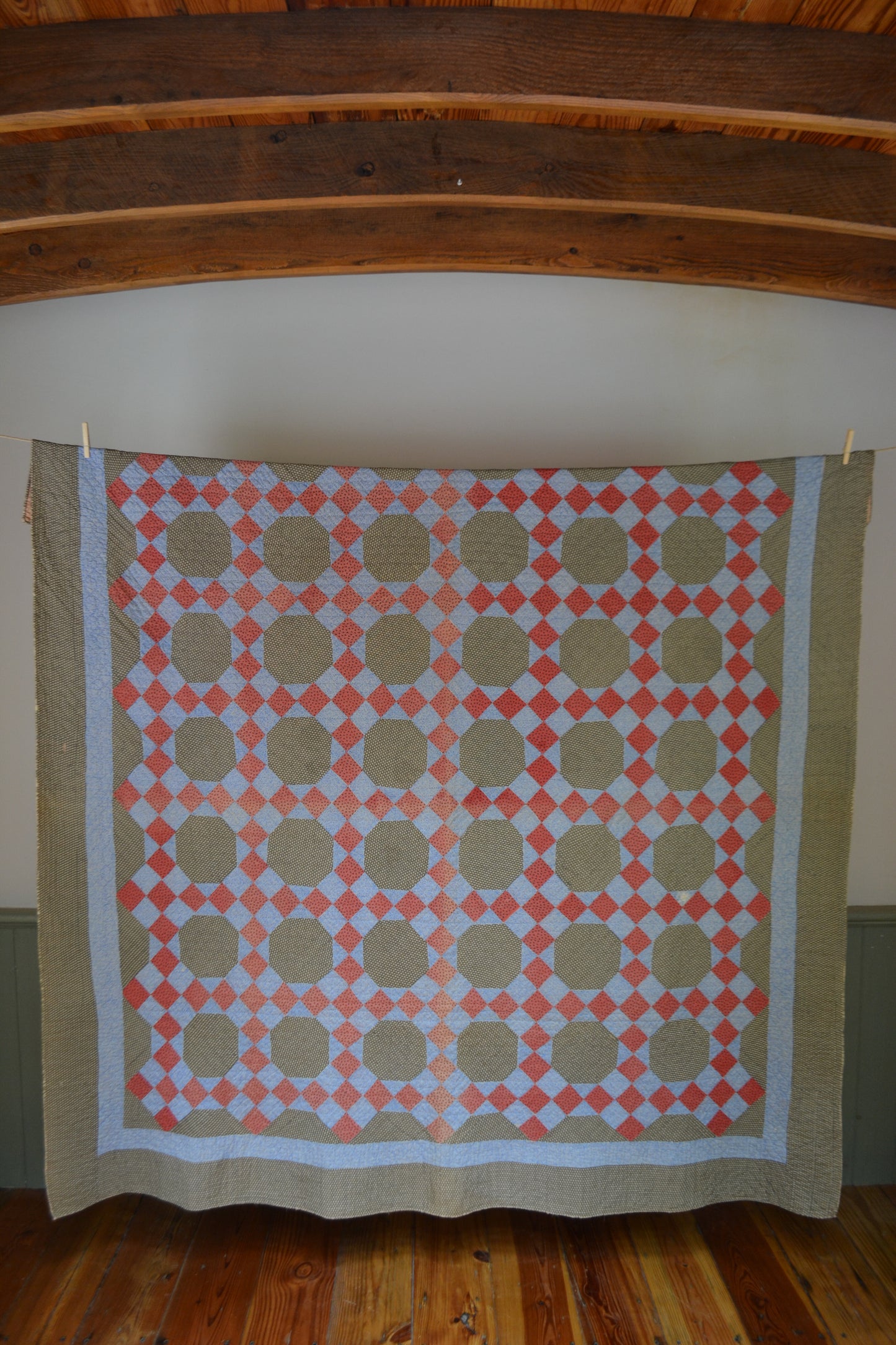 Antique Patchwork Quilt ca 1890