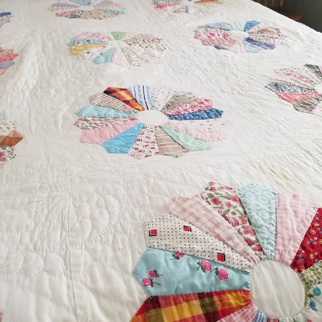 Dresden Plate Quilt 2