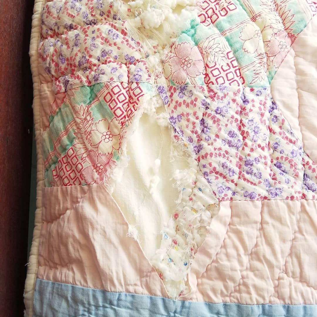 Feed Sack Star Quilt 2