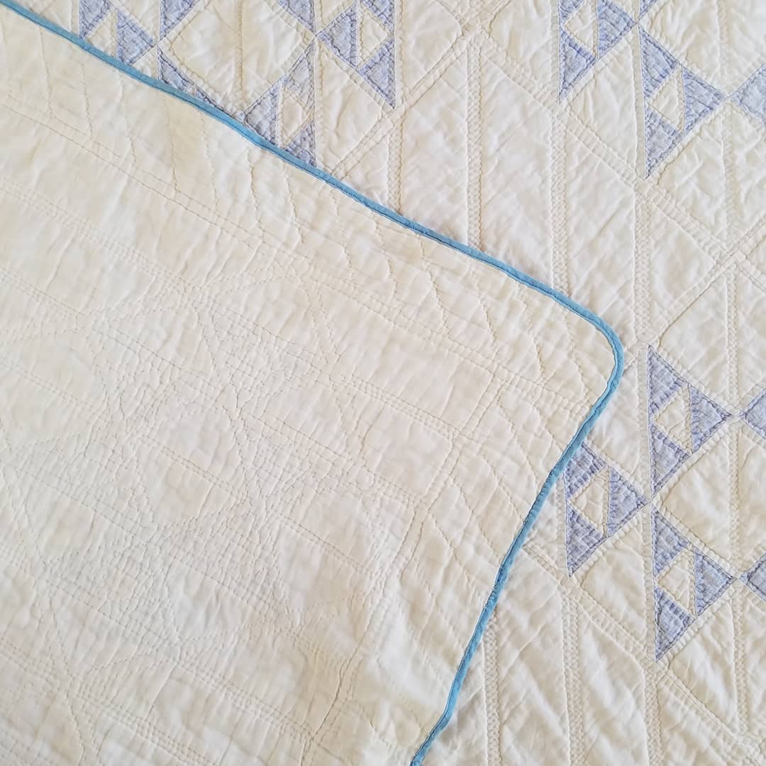 Pale Blue Quilt