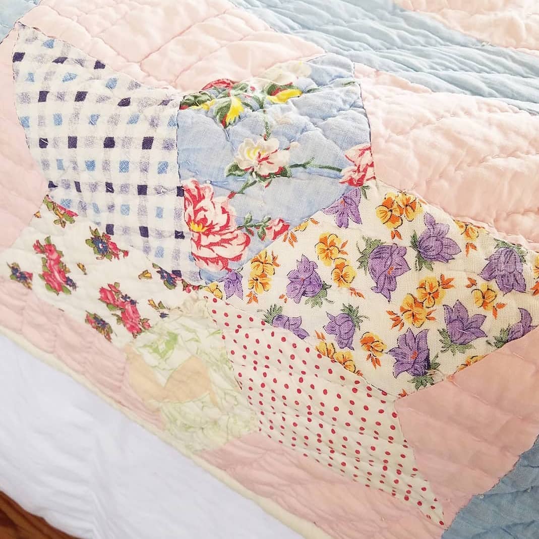 Feed Sack Star Quilt