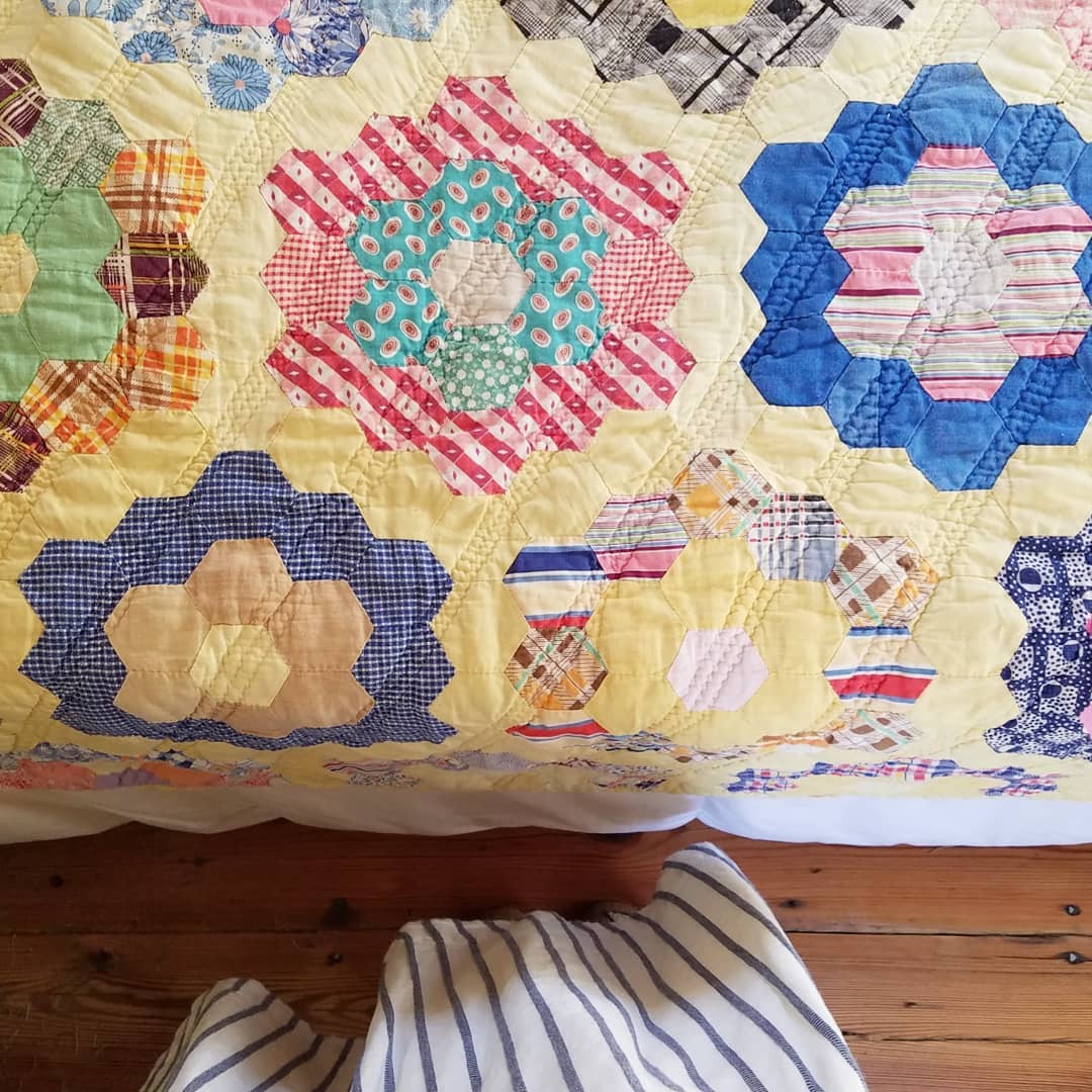 Grandmother's Garden Quilt 3