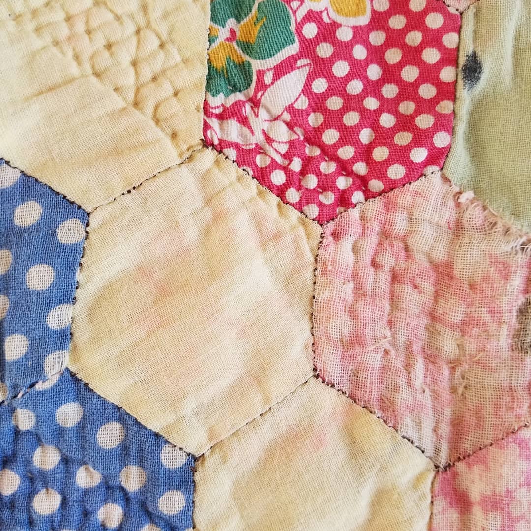 Grandmother's Garden Quilt 3