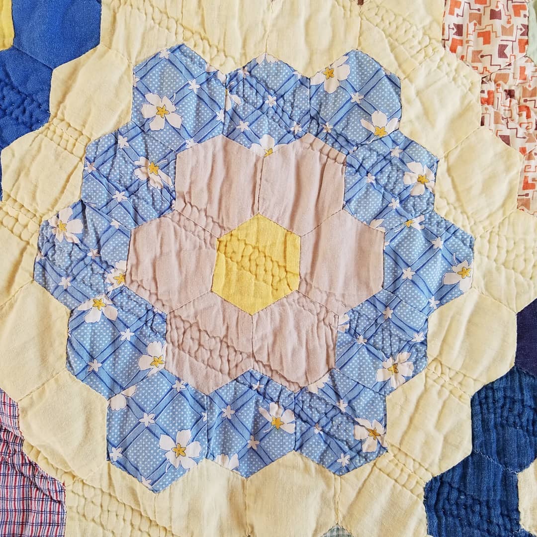 Grandmother's Garden Quilt 3
