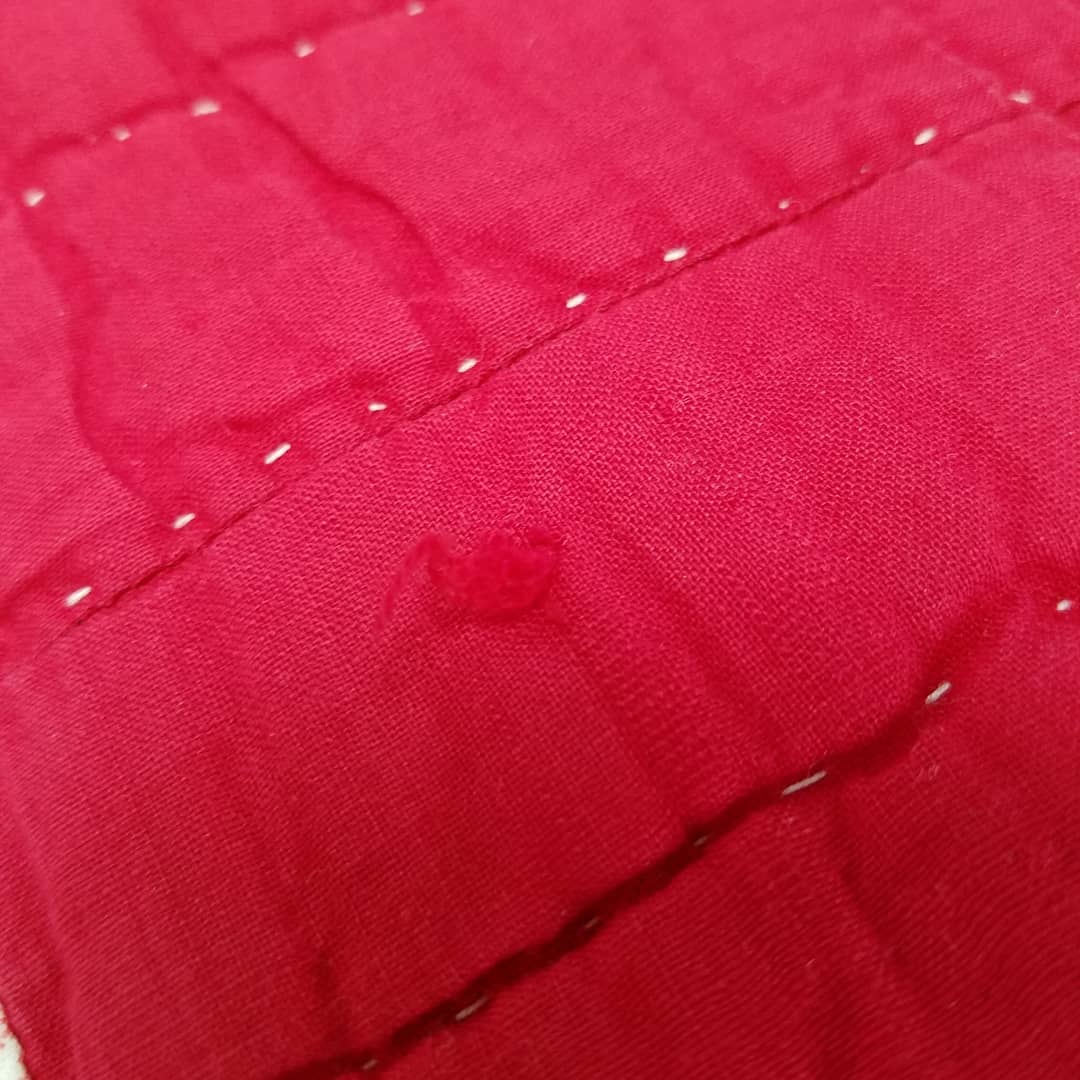 Red Gingham Quilt