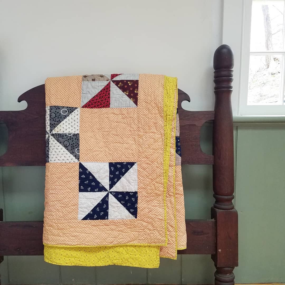 Paper Pieced Pinwheel Quilt