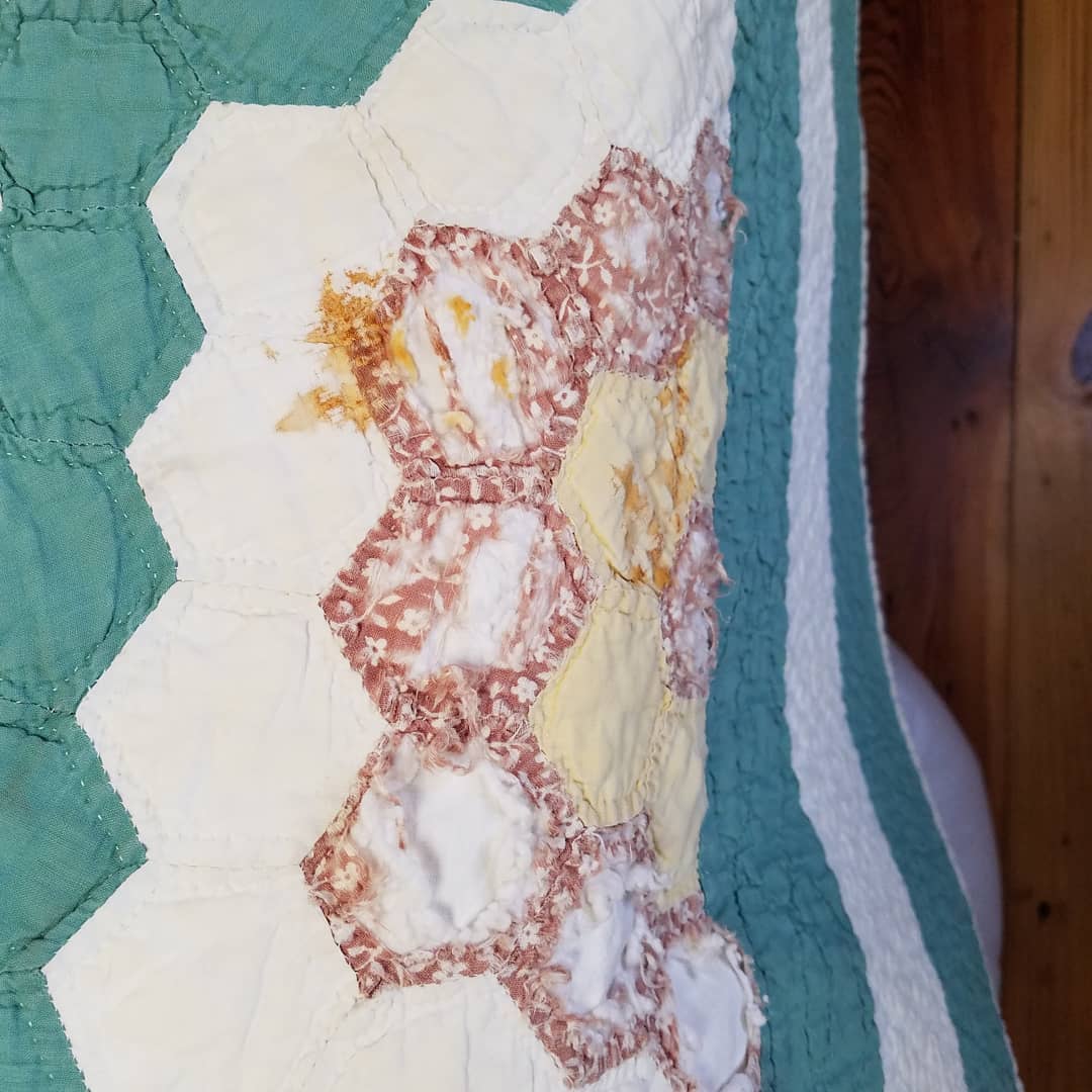 Grandmother's Garden Quilt 2