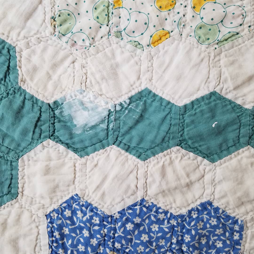 Grandmother's Garden Quilt 2
