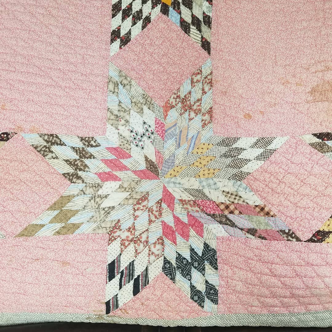 Pink Prairie Star Quilt