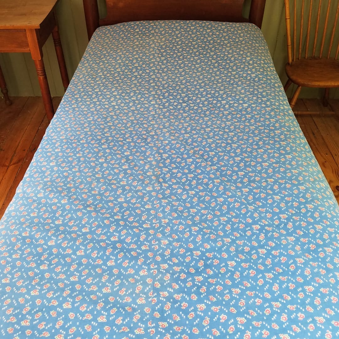 Hand Tied Pinwheel Quilt