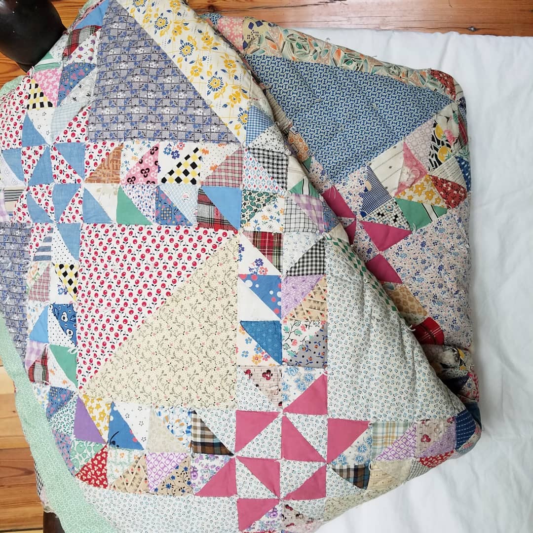 Old Maid's Ramble Quilt
