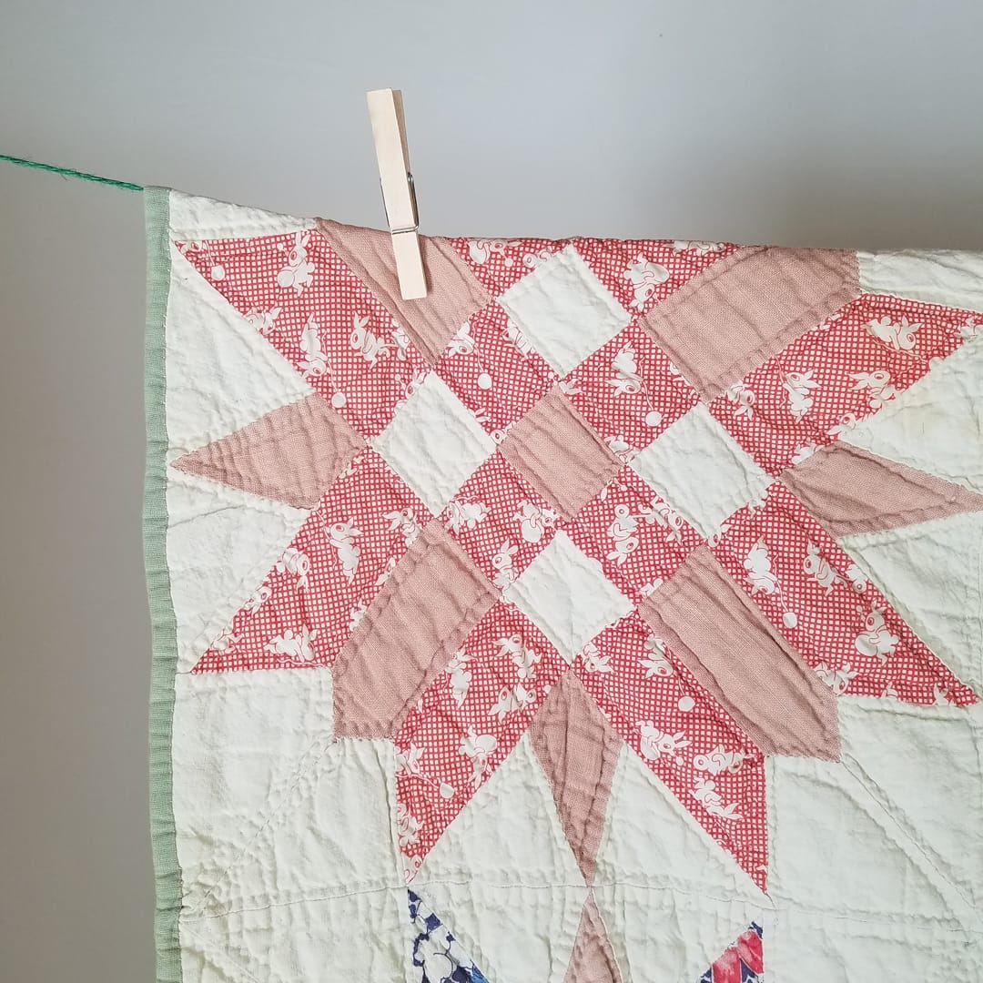 Floral Star Quilt