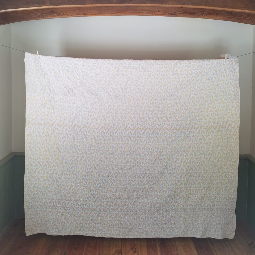 Floral 9 Patch Quilt