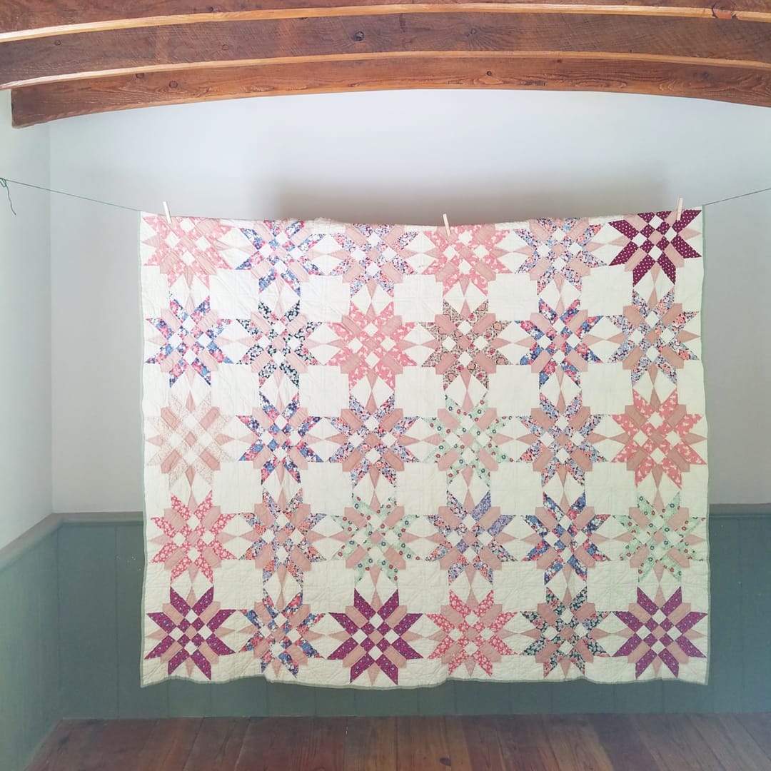 Floral Star Quilt