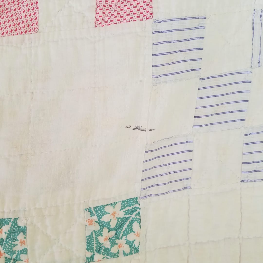 Floral 9 Patch Quilt