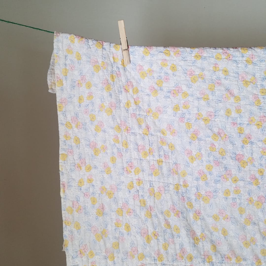 Floral 9 Patch Quilt