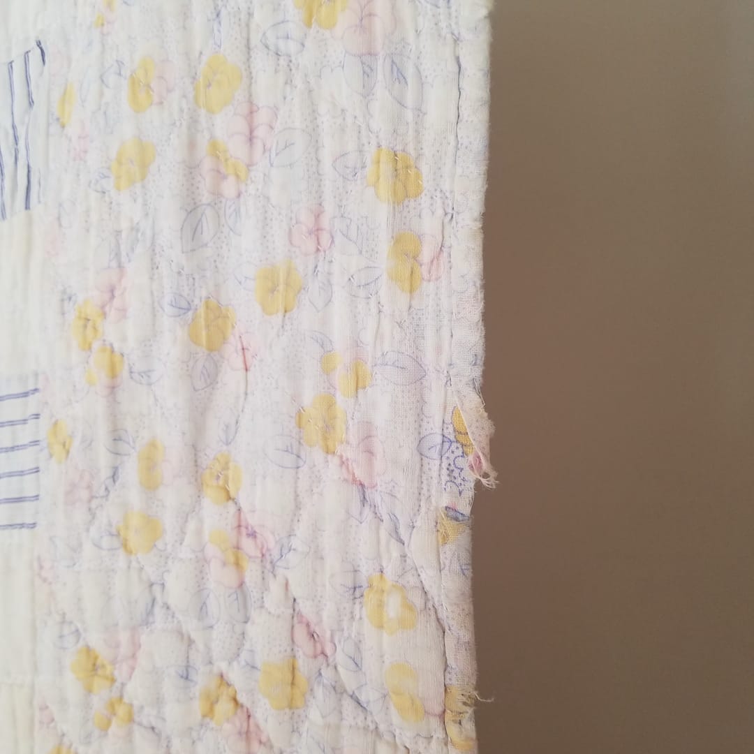 Floral 9 Patch Quilt