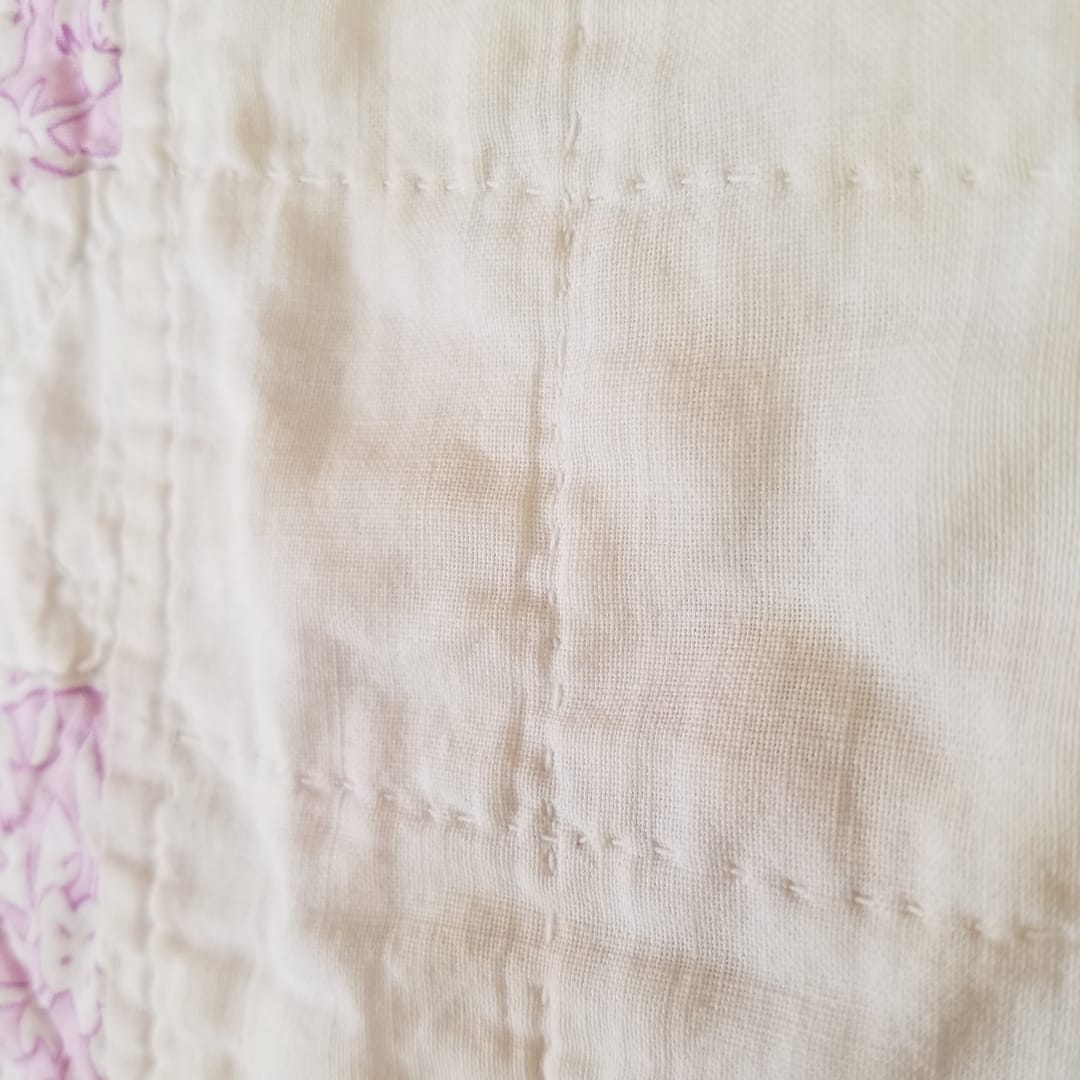 Floral 9 Patch Quilt